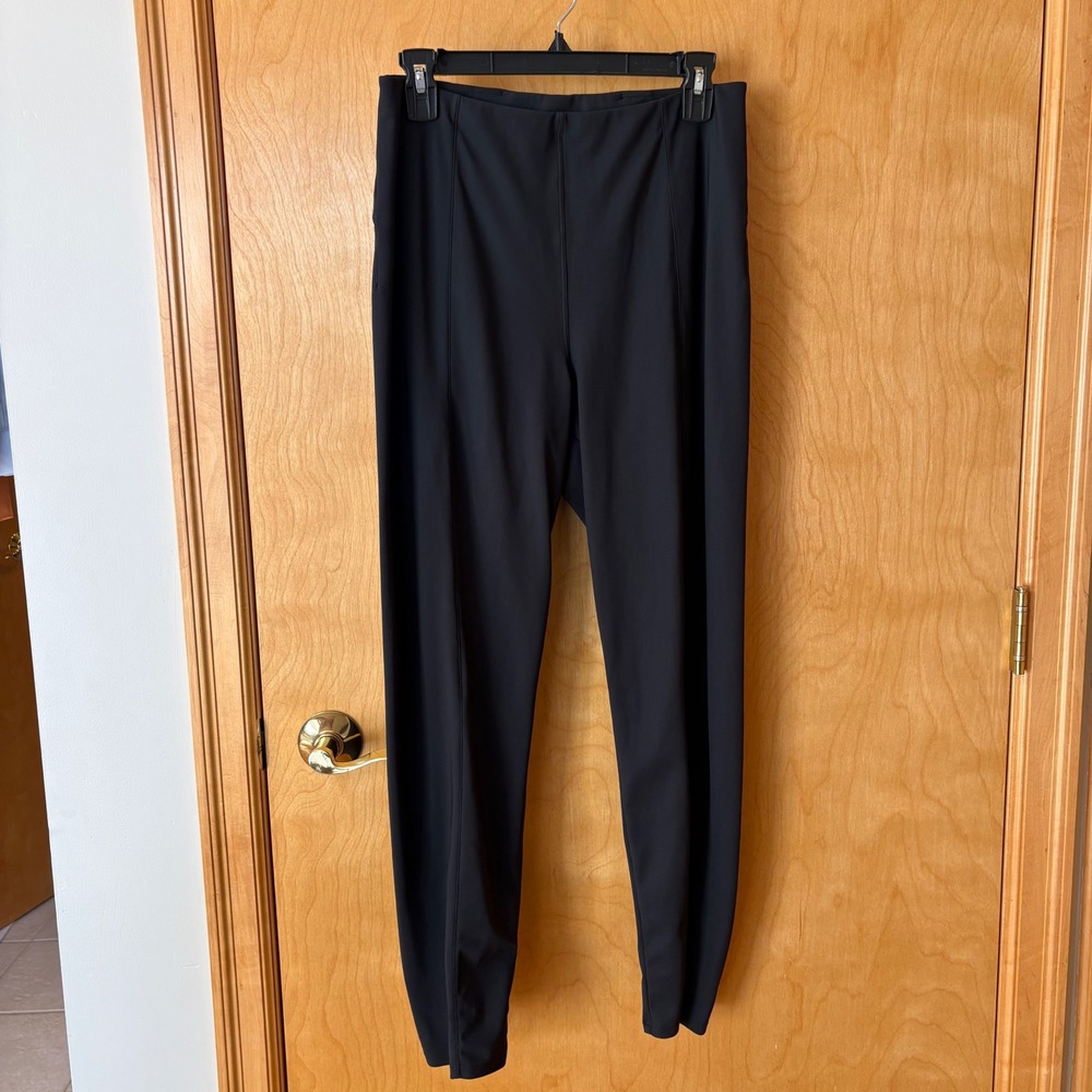 Lululemon City Sleek 5 Pocket 7/8 Pant Women 10 Black High Rise Seam Detail